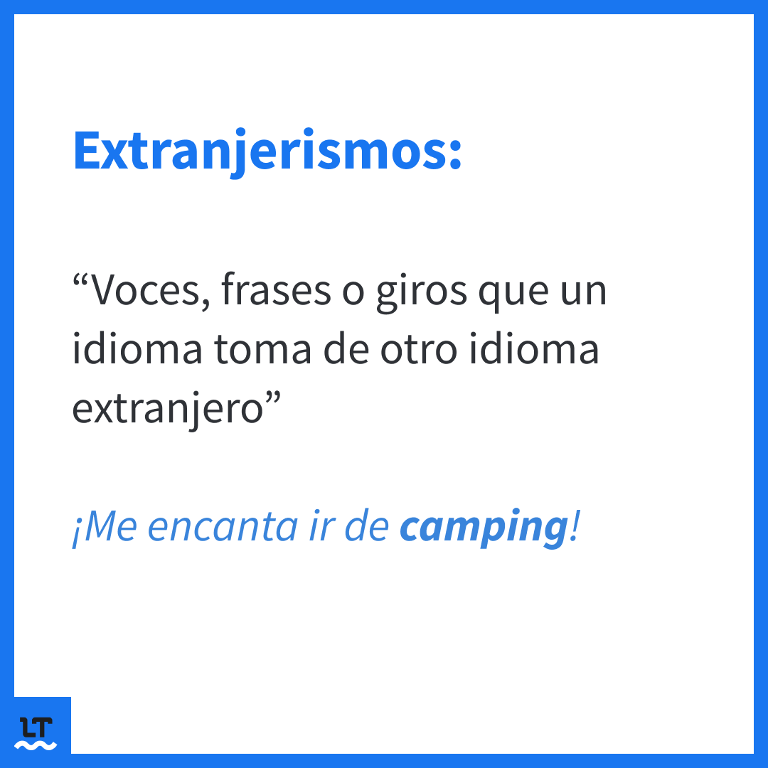 languagetool_es's tweet photo. 📖 Blues, pádel, blog, marketing, bengala, champiñón, copywriting, etc.

🤔 ¿Qué tienen en común estas palabras?

🔥 YES! ¡Son “extranjerismos”!

➡️ Los extranjerismos son “Voces, frases o giros que un idioma toma de otro idioma extranjero”.

❓🧐 ¿Conoces algún extranjerismo? https://t.co/GyVZLynTnN