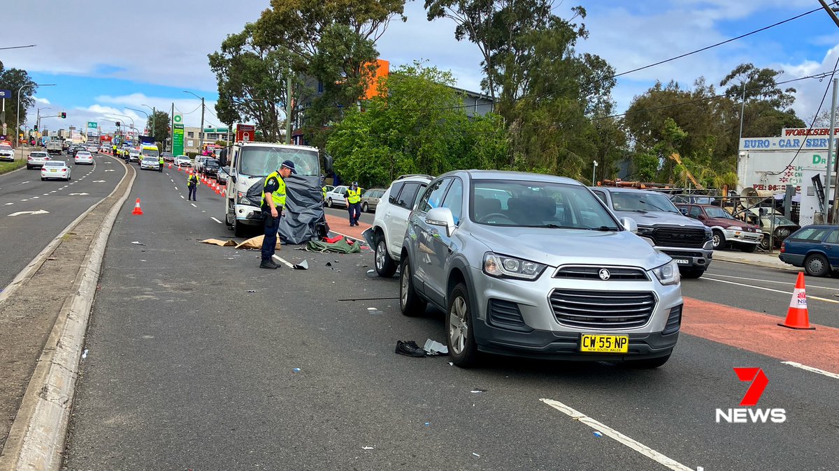 #Rydalmere .. major traffic delays West-bound on Victoria Rd after four-vehicle-crash. Motorbike rider transported by <a href="/NSWAmbulance/">NSW Ambulance</a> to Westmead Hospital in a serious condition. <a href="/7NewsSydney/">7NEWS Sydney</a>