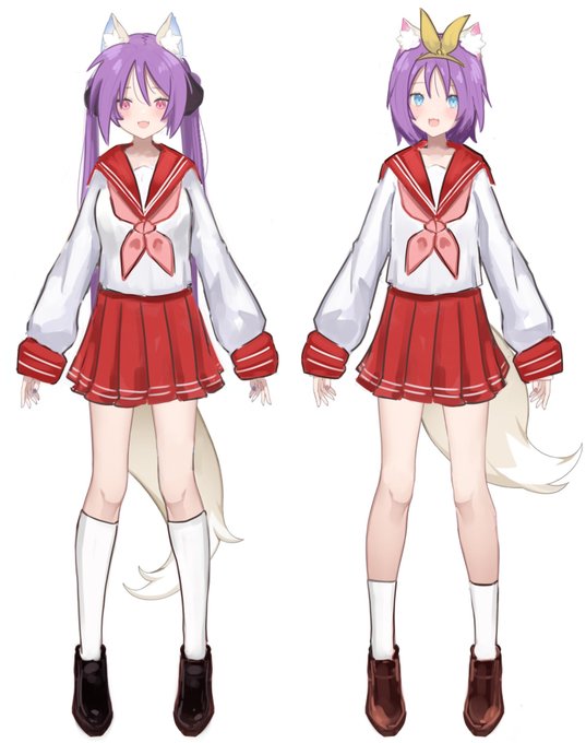 「hairband ryouou school uniform」 illustration images(Latest)