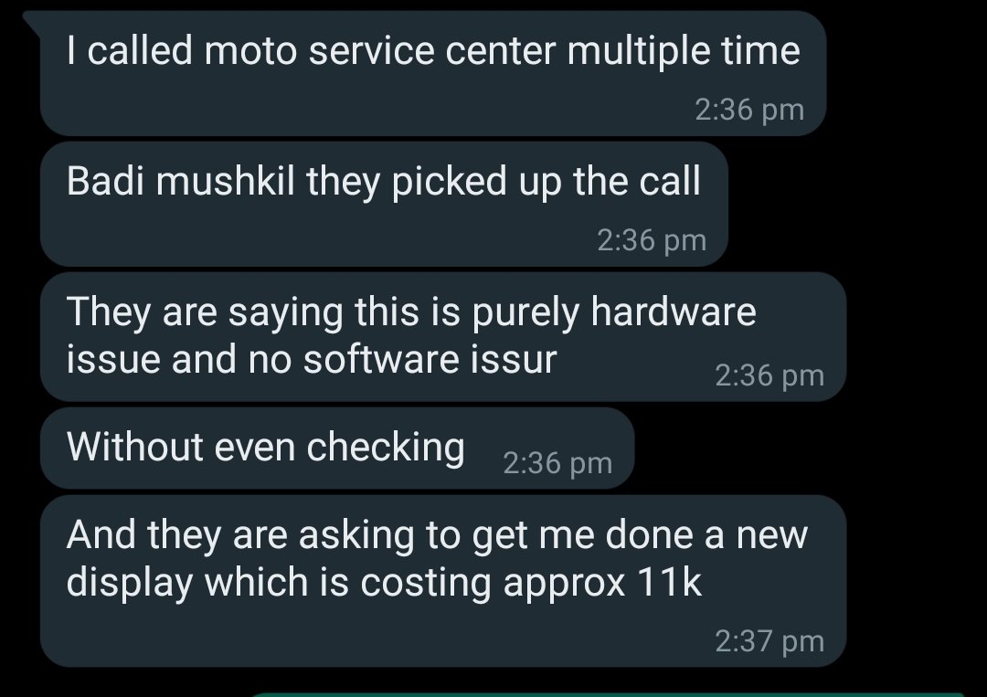 leander0905's tweet photo. @motorolaindia  @yabhishekhd pls help, my friend @aayushpantt  got a pink line on his moto edge 30 it has no scratch or dent, It has crossed it's warranty period due to which when he called the service centre they are asking him to pay 11k for it when it was not his fault. https://t.co/yxr3b7kDSz