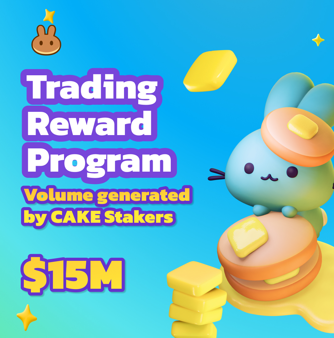 📢 🎁Double rewards? Yes, please! CAKE Stakers, it's time to amplify your earnings.

😍 Dive into the specifics on our blog: bit.ly/3Zu4NgG

🎊Get Started: pancakeswap.finance/trading-reward

#PancakeSwapv3 #TradingRewards