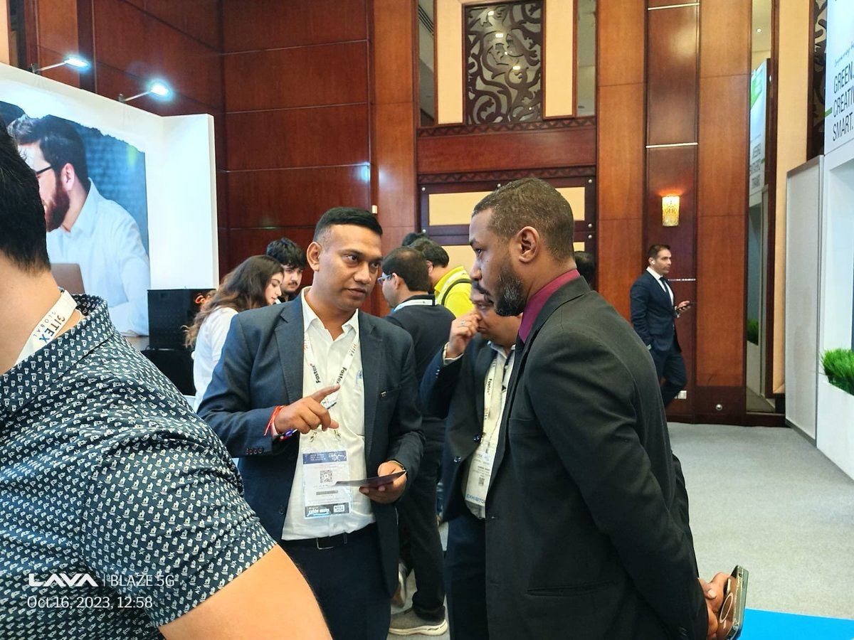 SiliconITHub's tweet photo. A hectic yet exciting day at #GITEX! We discussed, brainstormed, and shared thoughts on #technologies, #software, and much more with many people. Let's meet during the event!

Find us in hall 4A, and stand 07

#gitex2023 #gitexglobal #techevent  #uae #siliconithub #gitexdubai https://t.co/hPqgw2Gdhn