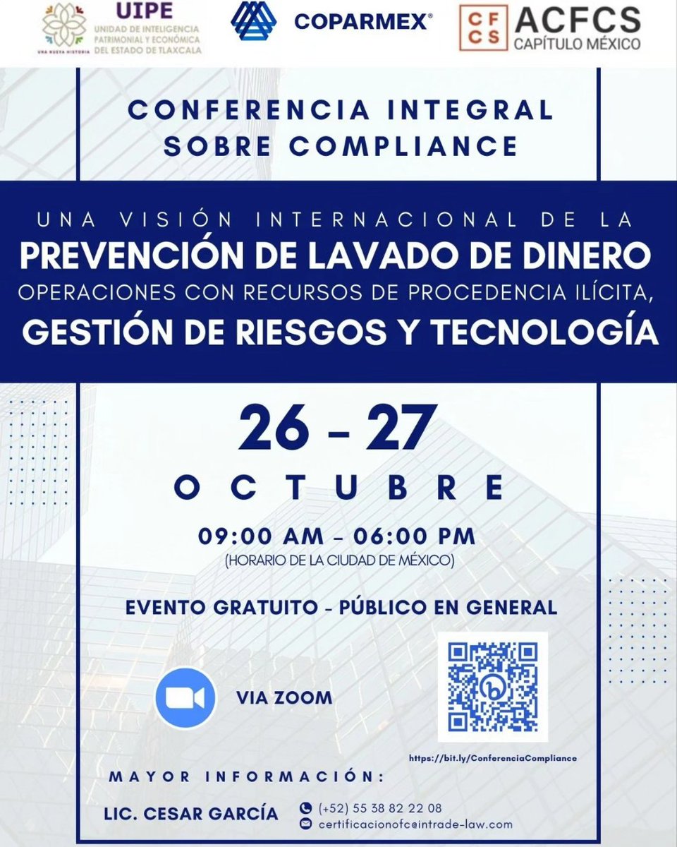 Trabajando juntos Séctor Empresarial <a href="/Coparmex/">Coparmex Nacional</a> Séctor Académinco <a href="/RosyGmez20/">Silvia Rosa Matus De la Cruz</a> y #UIPES #CONAUIALD Unidades de Inteligencia Anti Lavado de Dinero en México.