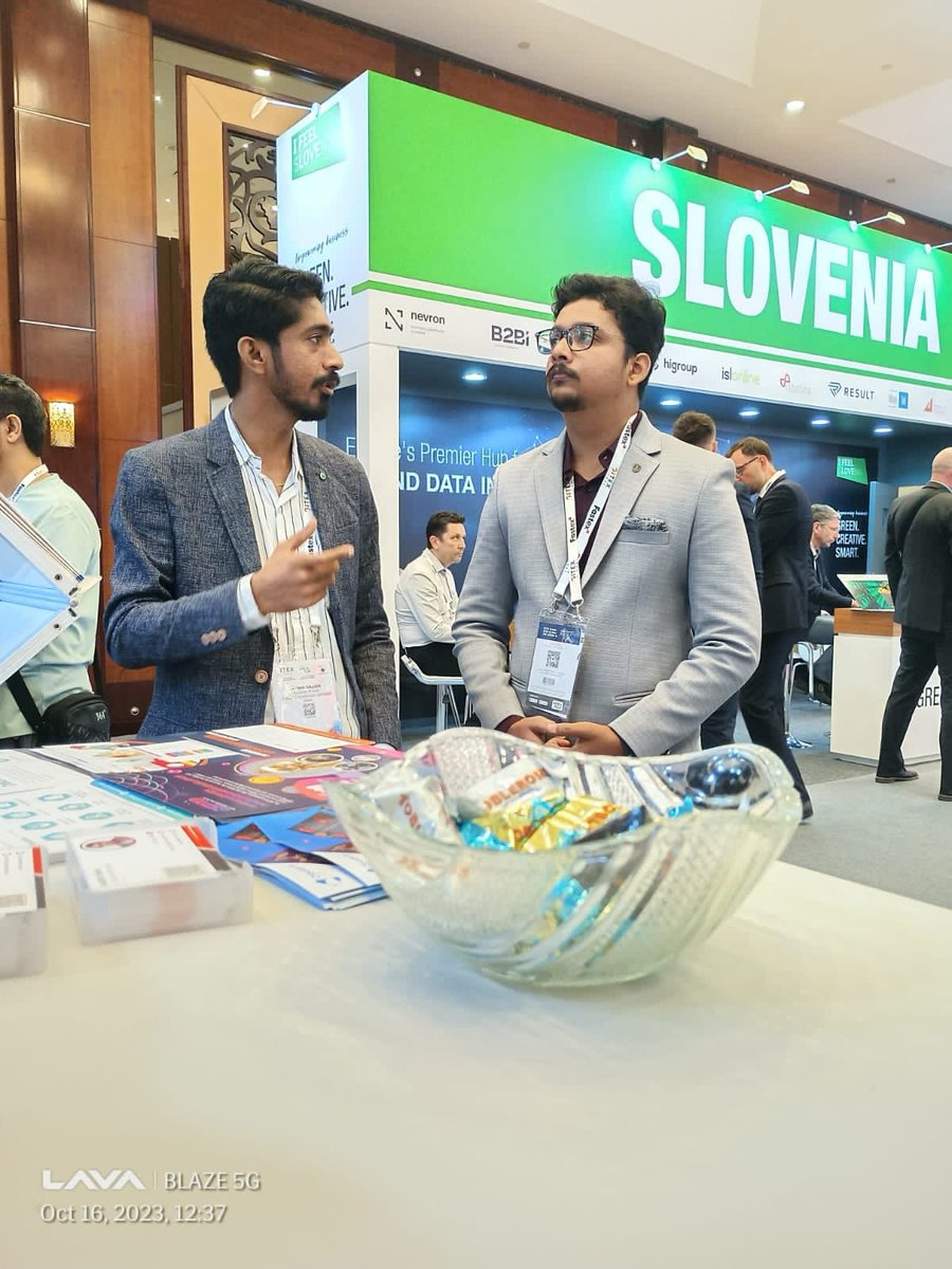 SiliconITHub's tweet photo. A hectic yet exciting day at #GITEX! We discussed, brainstormed, and shared thoughts on #technologies, #software, and much more with many people. Let's meet during the event!

Find us in hall 4A, and stand 07

#gitex2023 #gitexglobal #techevent  #uae #siliconithub #gitexdubai https://t.co/hPqgw2Gdhn