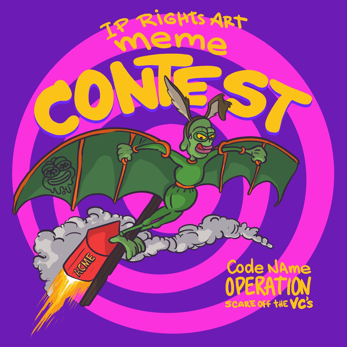 🐸 Rare Apepes Art/Meme Contest Alert! 🎁

Alright, listen up! We've just locked down the Rare Apepes IP Rights (x.com/RareApepesNFT/…) (hooray for the fro’mily!), and what's next? A flood of emails from VCs, waving their cheque books and begging to join the party. But guess