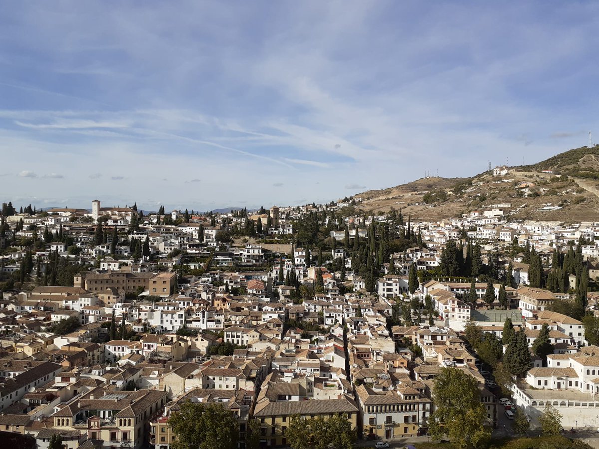 PutneyHighTrip's tweet photo. The Students had a great day in Granada with Lunch by the Fuente de las Batallas! Guided tour of La Alhambra - in the Palacio de Carlos V!
#PHSTrips
#Granada https://t.co/Pfu31gIg7P