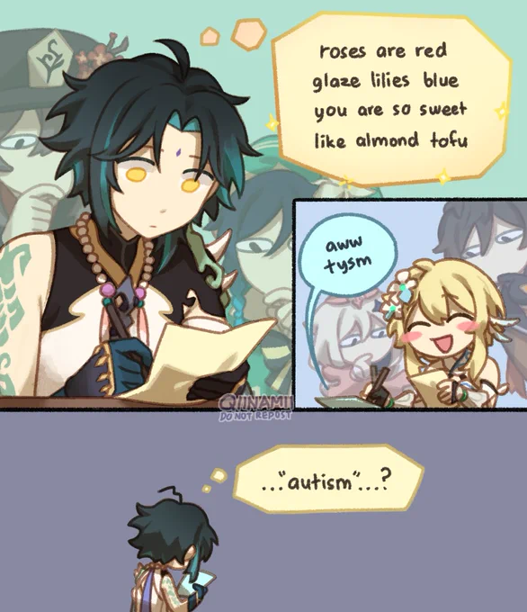 quite the poet #GenshinImpact #原神 