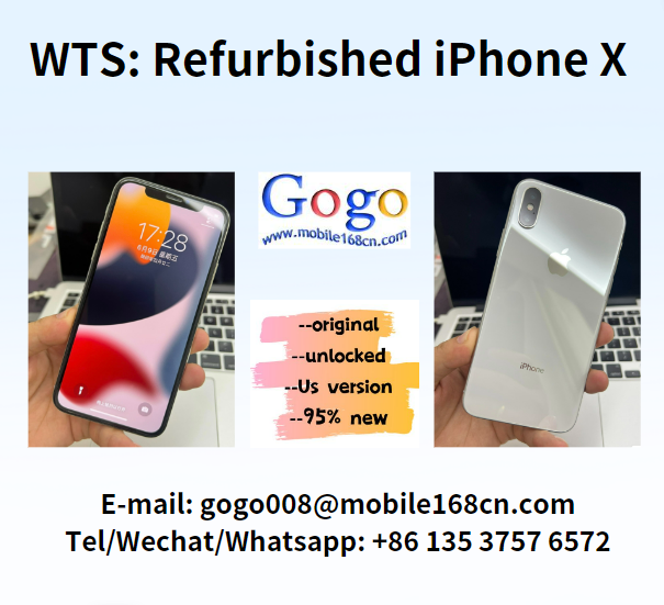 Stock update, lots of iPhone X (A grade)

Call me!

#renewediphone #iPhoneXR #refurbishediphone