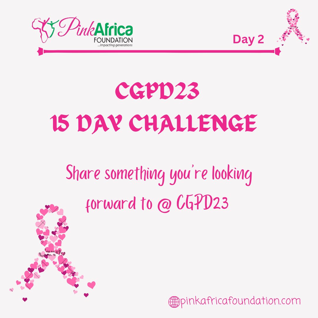 PetraAdjah's tweet photo. Looking forward to the HPV vaccination exercise for young girls ages 9-14, tomorrow.
And, to the free screening (breast cancer, cervical cancer, prostate cancer) on Saturday.
#CalabarGoPinkDay23 #RESETCancer #BreastCancerAwarenessMonth https://t.co/lnlKzyO0Bv