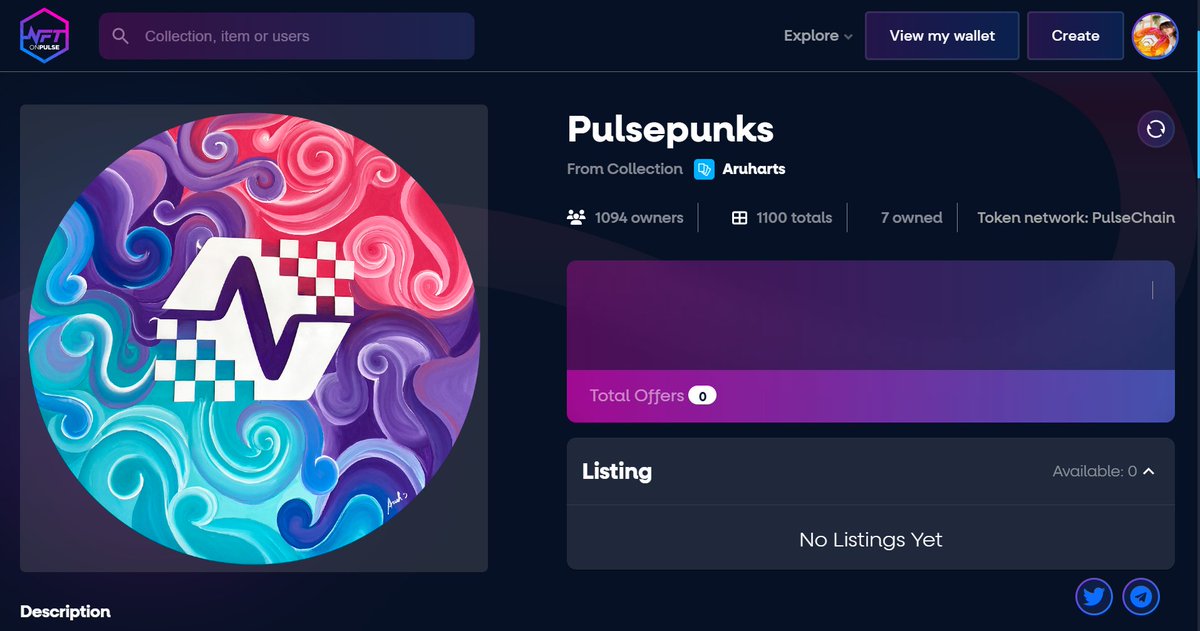 🤓Airdropped all the Pulsepunk holders a free nft of my painting! 🖼️🎨
@PunksonPulse #pulsepunks #crypto #Pulsechain @nftonpulse