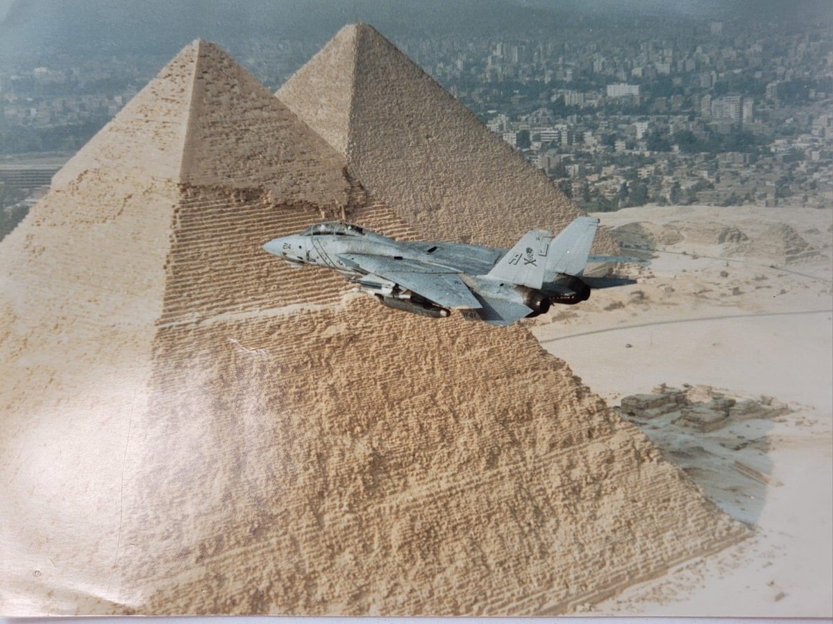 F-14 somewhere in North Africa