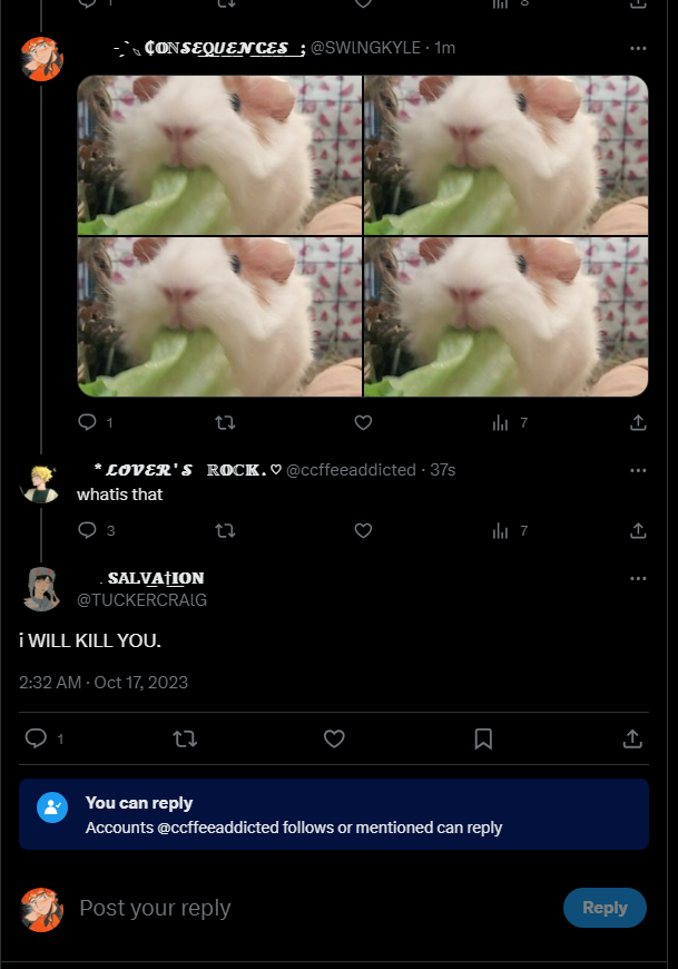 ᅠᅠ ˗ˏˋ 𓆩 ₵𝕆ℕ𝓢𝓔͟𝚀͟𝘜͟𝓔͟𝓝͟𝐂͟𝓔͟𝓢͟ ͟ ͟ ; (@swlngkyle) on Twitter photo 