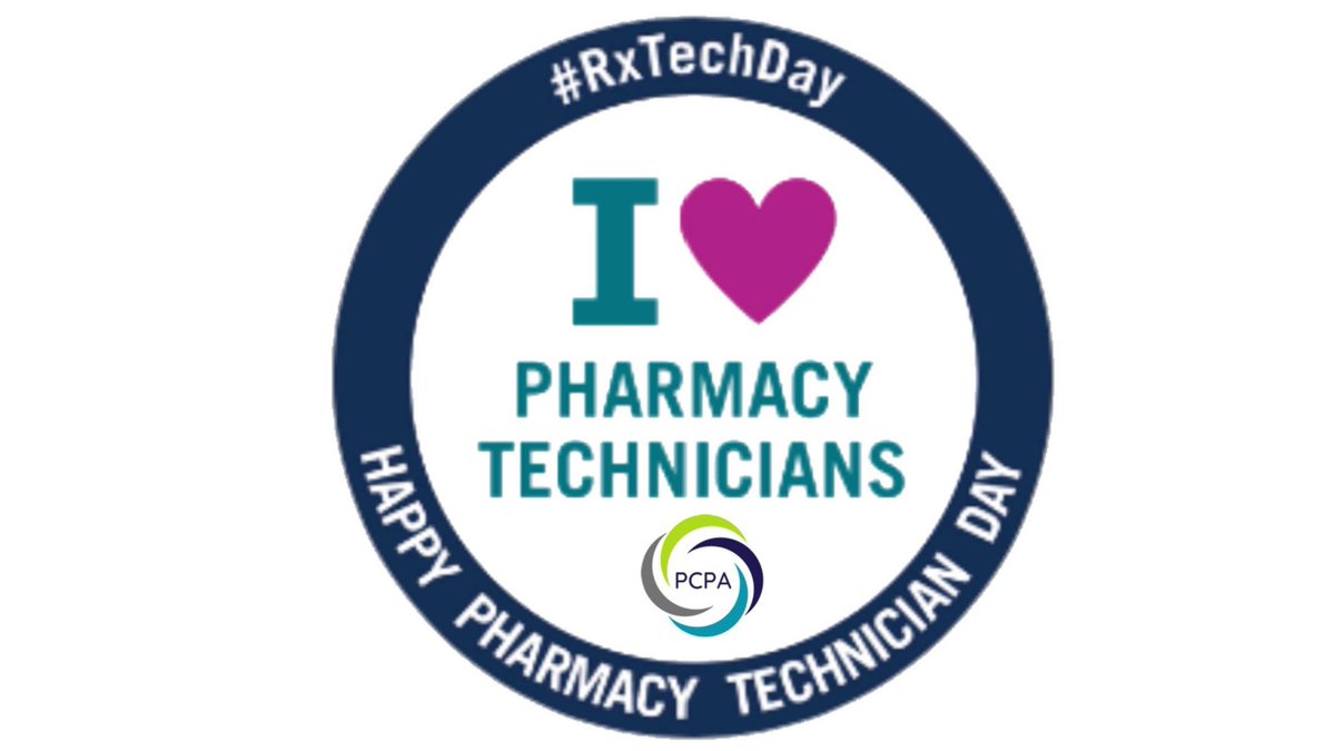 Happy International #PharmacyTechnician Day! PCPA pays tribute to the achievements and accomplishments of our Pharmacy Technician members, colleagues and friends at home and around the world 🥳🌍💊💉🎉 #RxTechDay #PharmacyTechnicianDay