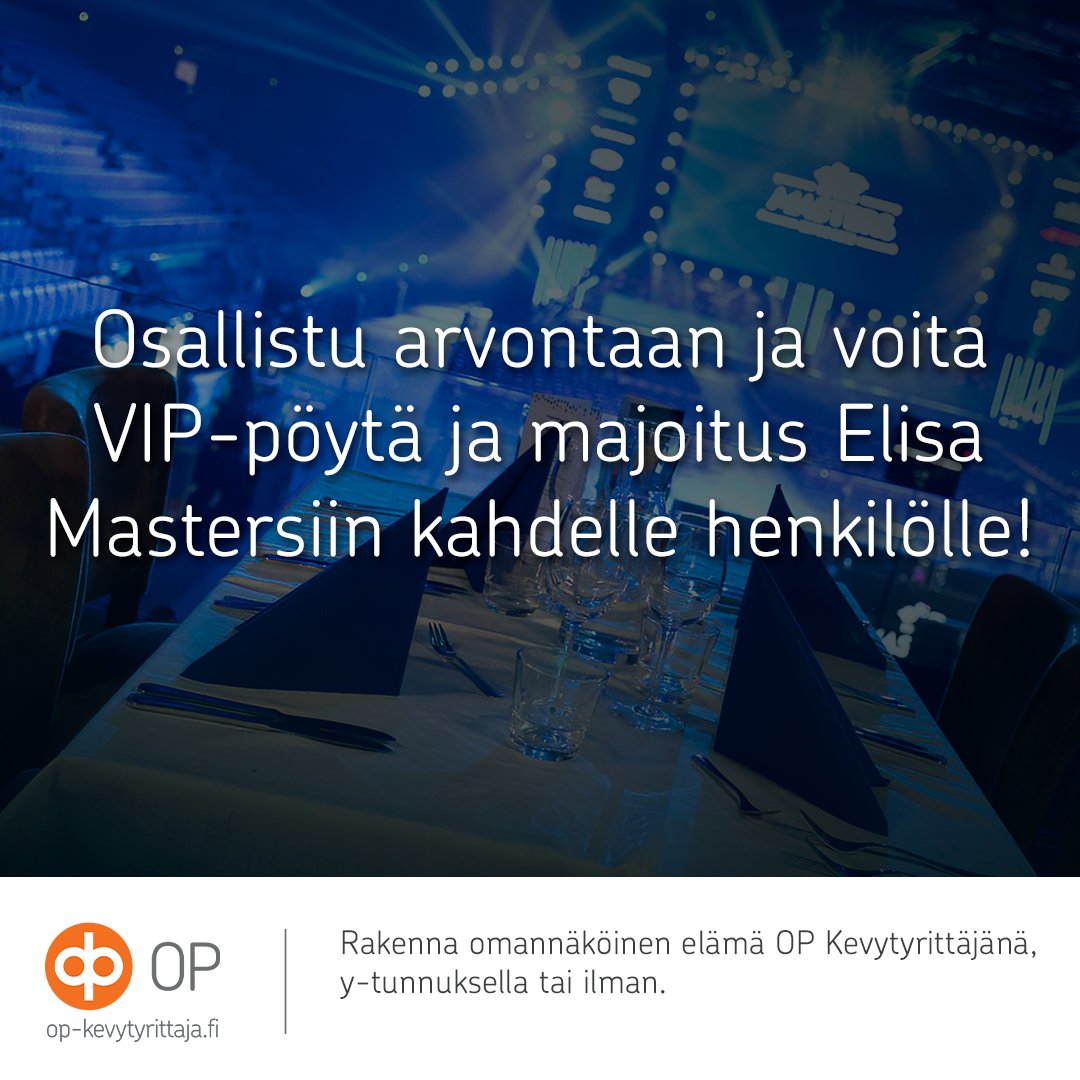 Elisa Esports FI (@elisaesportsfi) on Twitter photo đ ARVONTA OP KevytyrittĂ€jĂ€n kanssa! đ
Osallistu ja voit voittaa VIP-pöydĂ€n (1.12.) JA majoituksen (1.-2.12.) #ElisaMasters Espoo 2023 -tapahtumaan! đ Voittaja arvotaan sunnuntain lĂ€hetyksessĂ€ Twitch kanavallamme.
1ïžâŁ Seuraa meitĂ€
2ïžâŁ Uudelleenjulkaise tĂ€mĂ€ postaus
#esportsfi đ ARVONTA OP KevytyrittĂ€jĂ€n kanssa! đ
Osallistu ja voit voittaa VIP-pöydĂ€n (1.12.) JA majoituksen (1.-2.12.) #ElisaMasters Espoo 2023 -tapahtumaan! đ Voittaja arvotaan sunnuntain lĂ€hetyksessĂ€ Twitch kanavallamme.
1ïžâŁ Seuraa meitĂ€
2ïžâŁ Uudelleenjulkaise tĂ€mĂ€ postaus
#esportsfi
