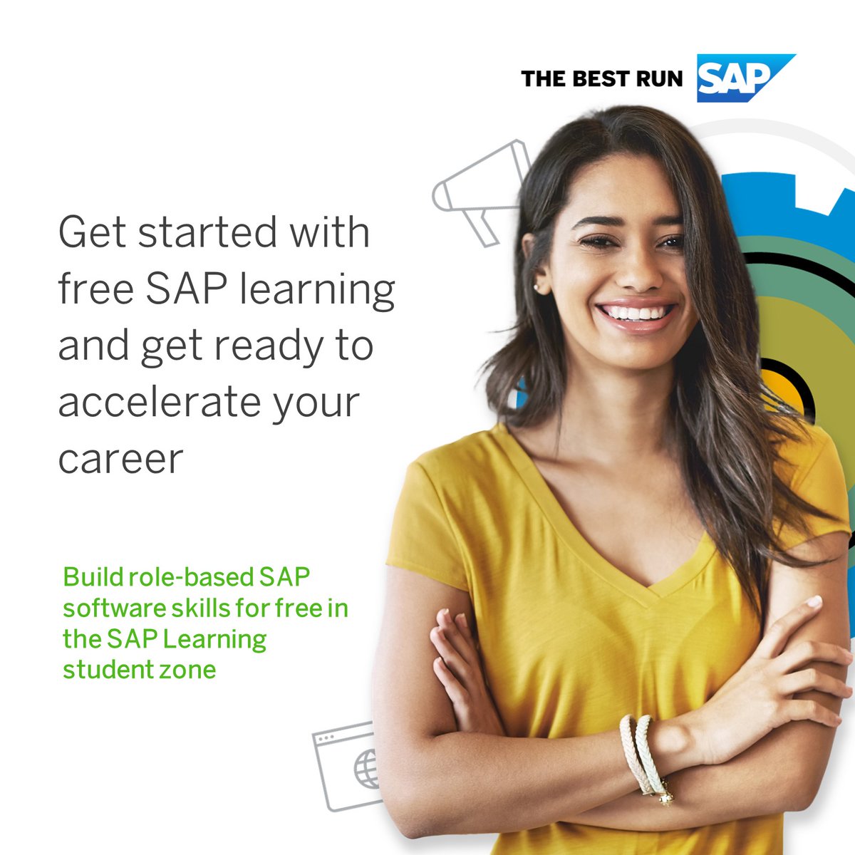 janmusil's tweet photo. Kickstart your career with future-focused learning content for your role in the #SAPLearning student zone to prepare for your #SAPCertification: https://t.co/anHJoNlYdx https://t.co/55NtJw8Pm9
