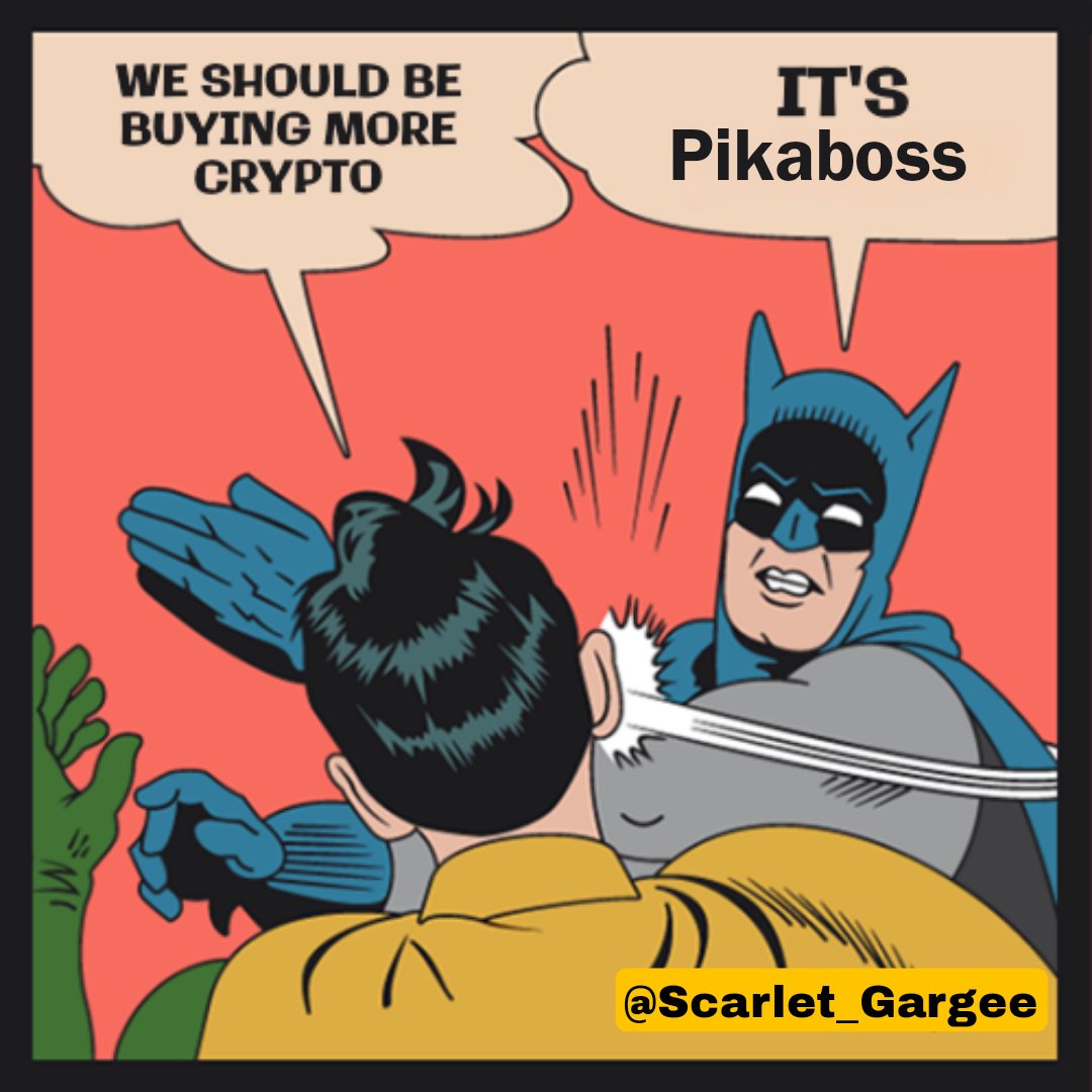 Bluwiepix99's tweet photo. @pikabossvip #Entry1
Thanks @pikabossvip for this next round of meme contest.
#PikabossMeme2 $PIKA https://t.co/a95iDKBCqK
