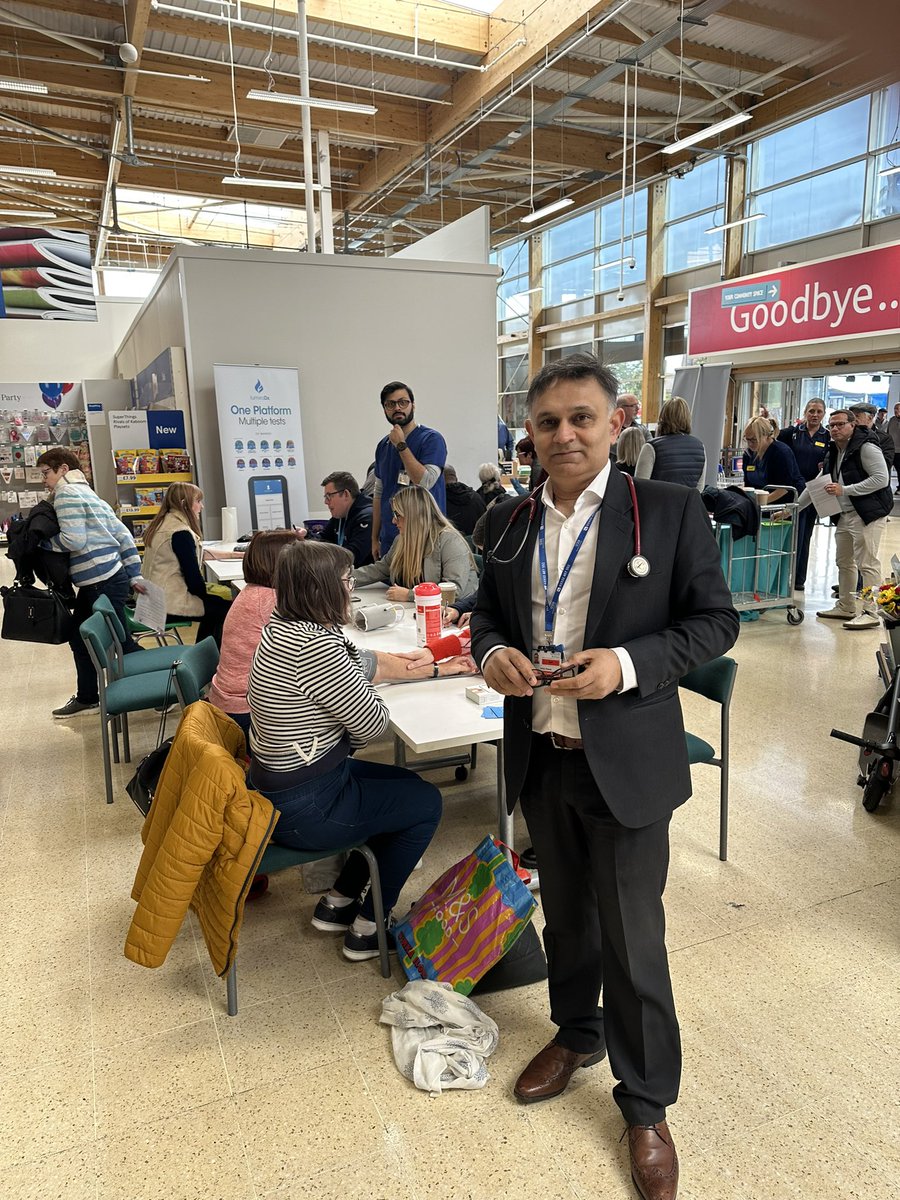 Our Heart Check up “Your Heart Mattes “ In full swing . Huge turn out from Leigh community to get themselves checked out . Big Thank you to @Tesco Leigh for giving us space in their store and car park and to Heart Valve voice @GMEC_SCN @WWLNHS @titu_helen @AndyBurnhamGM