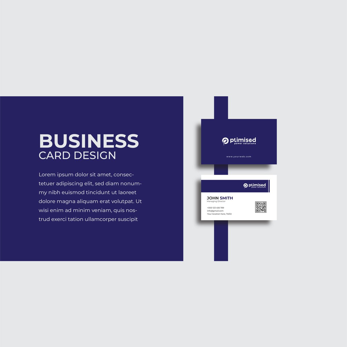 Professional Business Card Design   
- 
#creativebusinesscard #modernbusinesscard #minimalistbusinesscard #visitingcarddesign #minimalvisitingcard #bsuinesscard #businesscarddesign #carddesign #visitingcard #namecard #adobeillustrator #adobephotoshop #inovatit #graphicdesign