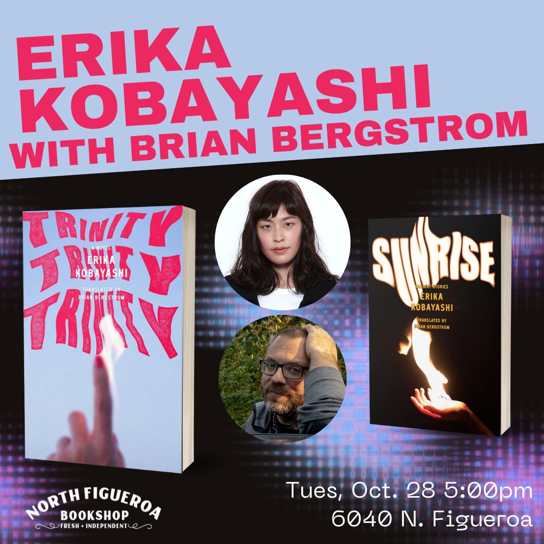 小林エリカ erika kobayashi (@flowertv) on Twitter photo <a href="/astrahousebooks/">Astra House</a> <a href="/LACMA/">LACMA</a> <a href="/Japanfoundation/">Japan Foundation 国際交流基金</a> October 28, 5:00 PM PT
North Figueroa Bookshop <a href="/northfigbooks/">North Figueroa Bookshop</a>
6040 N. Figueroa St.
Highland Park, CA
northfigbookshop.com/event/?fbclid=… <a href="/astrahousebooks/">Astra House</a> <a href="/LACMA/">LACMA</a> <a href="/Japanfoundation/">Japan Foundation 国際交流基金</a> October 28, 5:00 PM PT
North Figueroa Bookshop <a href="/northfigbooks/">North Figueroa Bookshop</a>
6040 N. Figueroa St.
Highland Park, CA
northfigbookshop.com/event/?fbclid=…