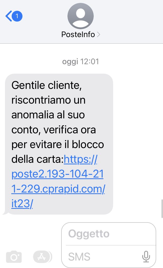 care carissime #posteitaliane #posta #bancoposta #postapay 
lo sapete che ci sono entrati nel cellulare invitandoci con #sms  a questa #truffa ? #datevi una #regolata rega!🙄☹️