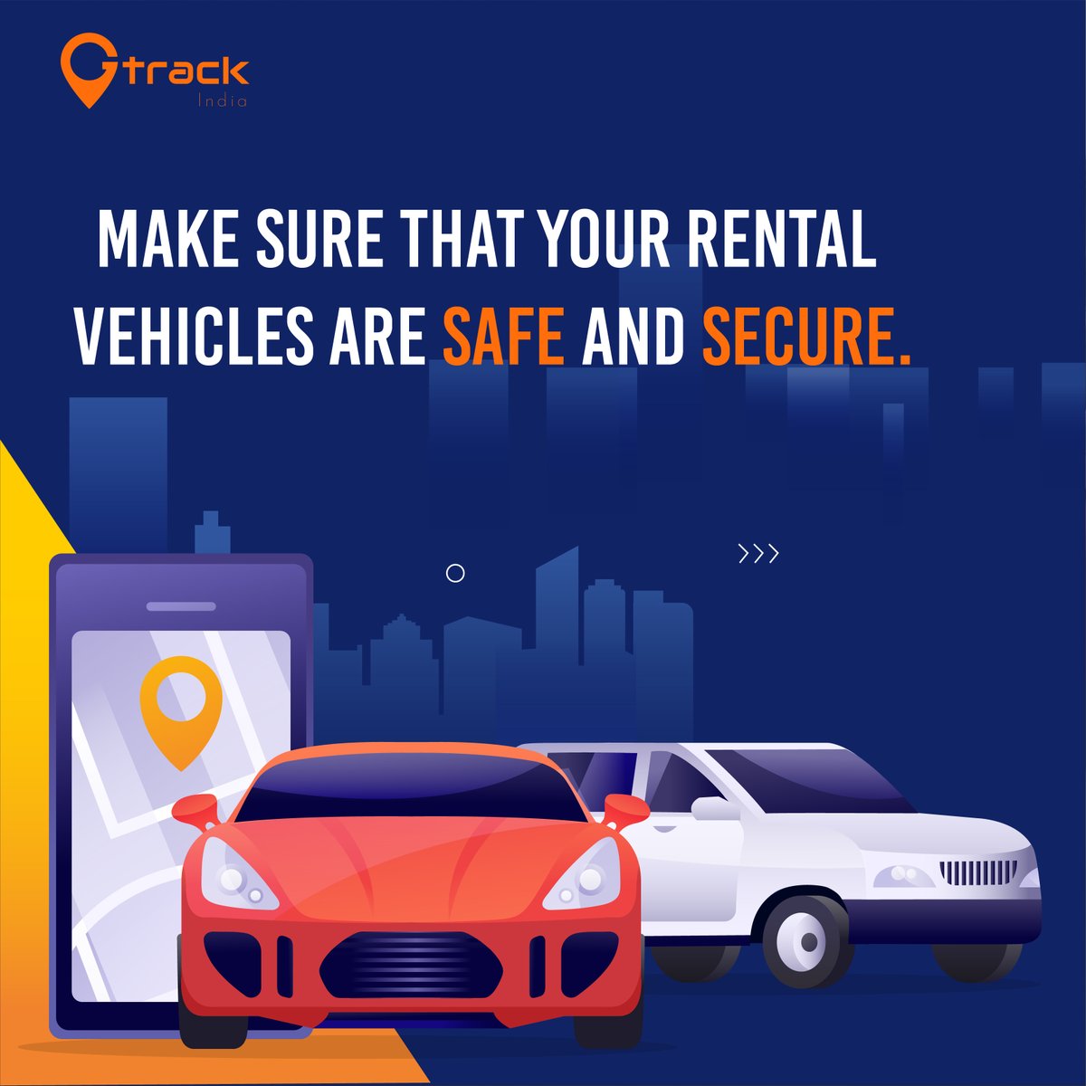 Relax and be carefree knowing that your vehicles are equipped with Gtrack's device. Geo-fencing and immobilizer feature will protect your vehicle from being stolen.

#GTrack #India #trucking #logistics #supplychain #transportation #car #cartracking #bike