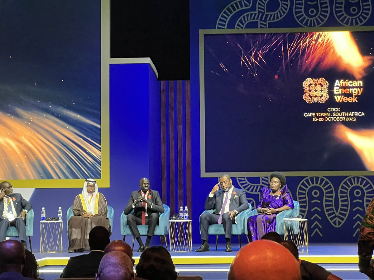 It was very touching to hear the Honorable Petroleum Minister <a href="/puot_kang/">Hon. Puot Kang Chol.</a> praying for peace in Sudan and acknowledgment of the connection between Sudan and South Sudan's well-being reflects a commitment to African stability and sustainable development.
#AEW23