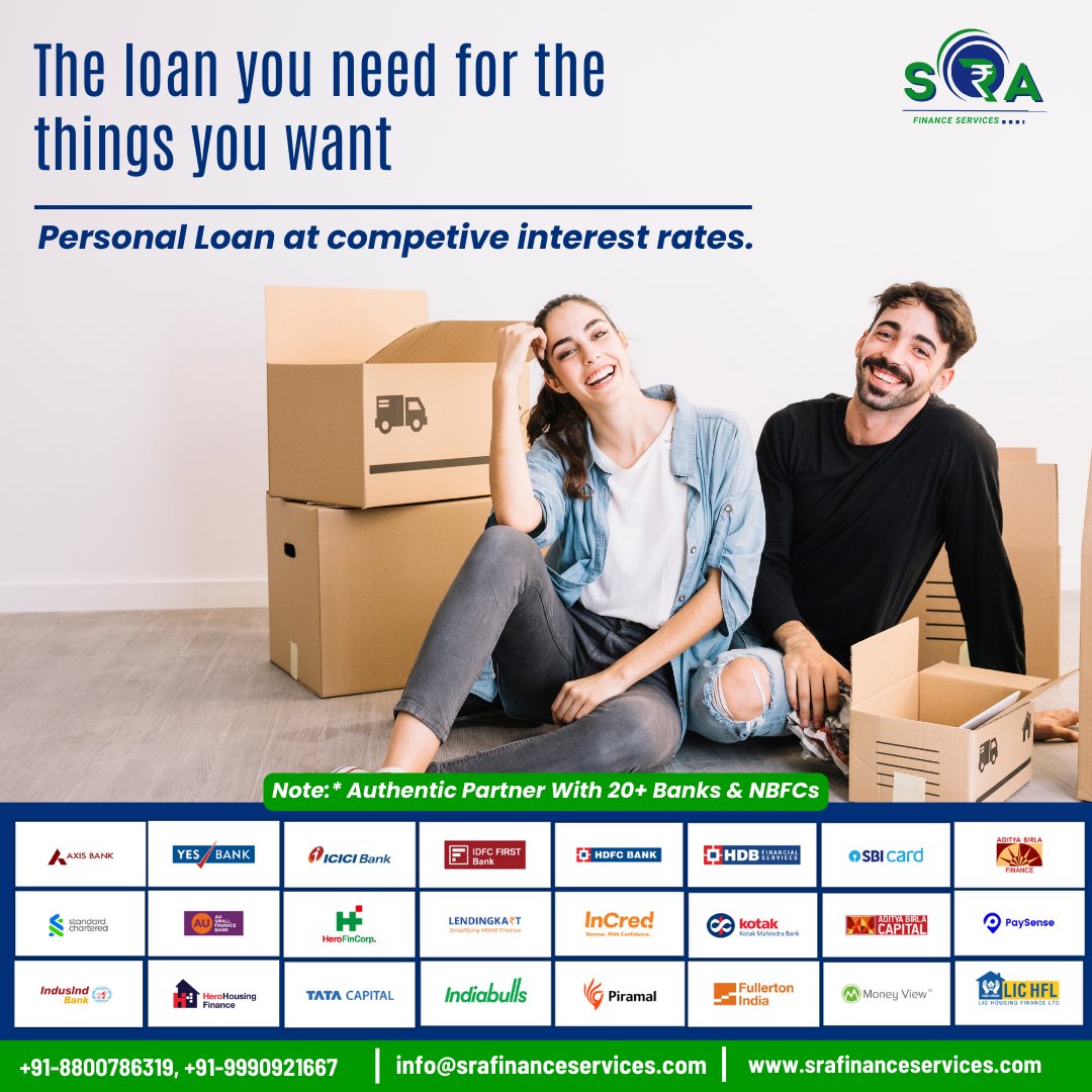 The Loan You Need for the Things You Want!

At SRA Finance Services, we understand that life is filled with desires. Our loans are here to bridge the gap between your dreams and reality, making the things you want. #FinancialSolutions #DreamsComeTrue #SRAFinanceServices