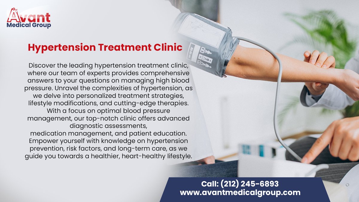 Hypertension Treatment Clinic in New York NY #NewYork #Medical #doctor #Clinic #healthcare