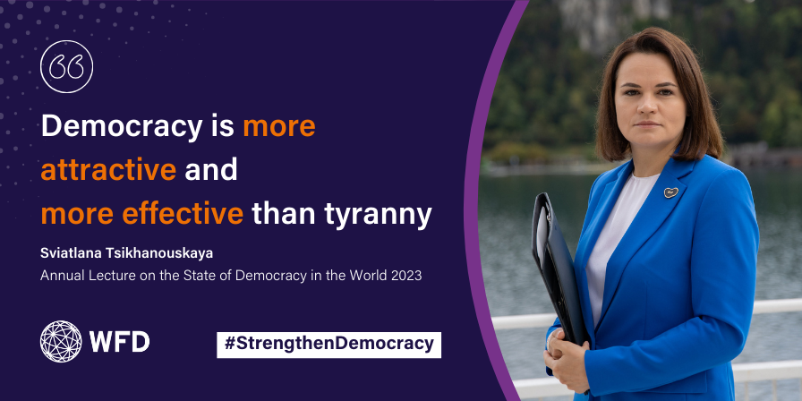 Westminster Foundation for Democracy (WFD) tweet media