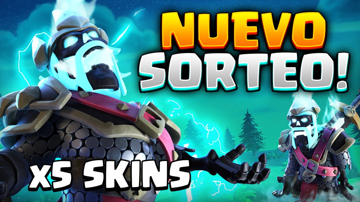 🎁 ¡¡NUEVO SORTEO!!🎁

🍀Vamos a REGALAR 5 SKINS legendarias del Rey Bárbaro🍀

REQUISITOS:
✅Dar RT
✅Seguir en Twitter (X) a:
<a href="/ivanmuraa/">jorge cruz</a> 
✅ Seguir en Twitch a Romeo
twitch.tv/romeoia

Ganadores en unos días! Mucha suertee 🥳
