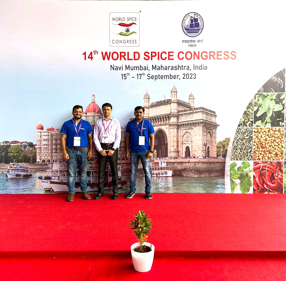 Team ProComm participated in the 14th World Spice Congress, recently held in #NaviMumbai. #businessrelations #serviceproviders #specialistsatwork #spices #foodtestingsolutions #inspectionandtesting #exploringboundaries #technical #global #foodculture #foodparadise