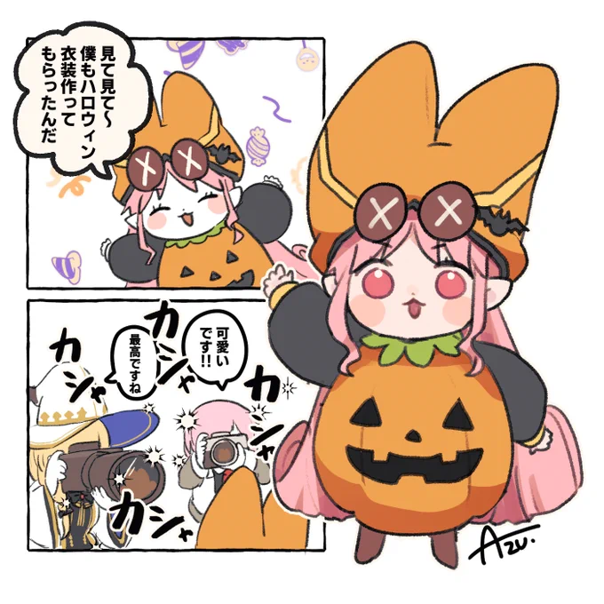 🎃🎃ハベにゃん🎃🎃