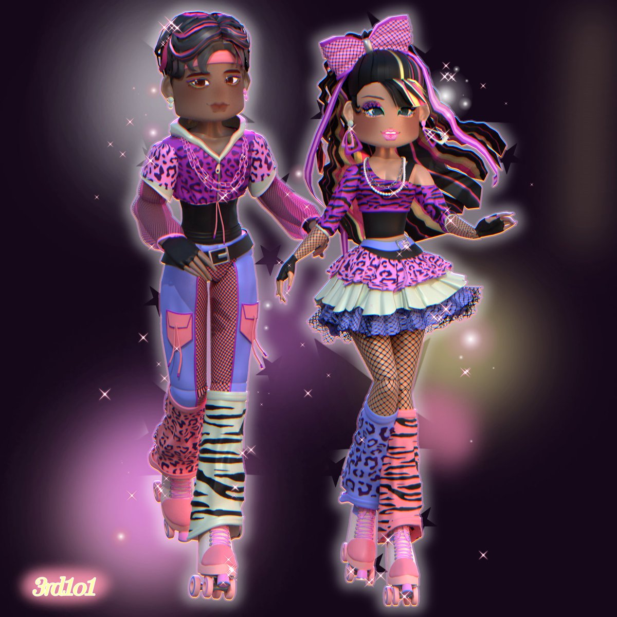 💖🐆Neo-Pop Love!⛓️💚

Funk out with Royale high's newest set, Neo-Pop Love!

⚡️• Valentines set concept
⚡️• 7 set parts, 2 hairs!
⚡️• designed, edited and modeled entirely by me

🐯~~
#royalehigh #royalehighsetconcept #royalehighconcept #royalehighnewschool #beaplaysconcepts