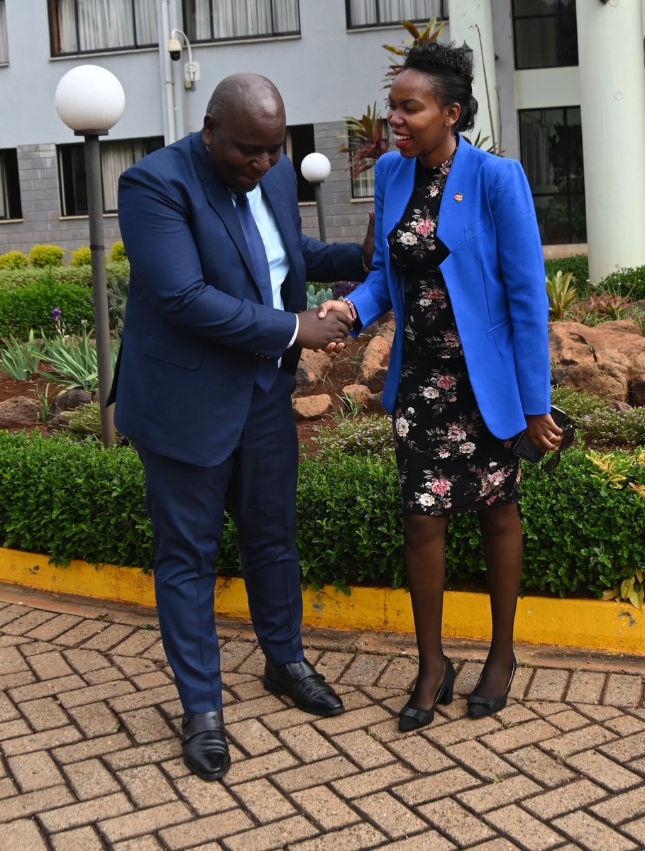 It's mostly Your friends who will believe in your potential. Excellent and productive meeting with Ms Vivian Omariba, from <a href="/KIPPRAKENYA/">KIPPRA</a> when she paid a courtesy call <a href="/KSGKenya/">Kenya School of Govt</a>