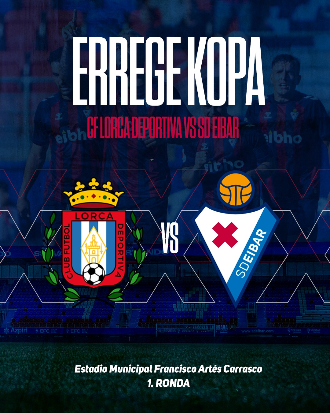 Eibar vs lorca deportiva