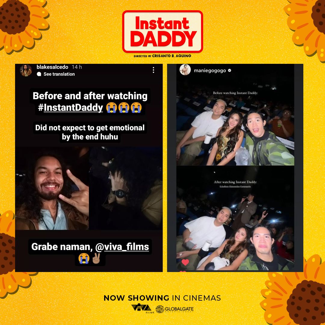VIVA_Films's tweet image. Matibay ka ba? Malakas ba ang loob mo? Mag TRY NOT TO CRY Challenge ka sa sinehan ngayong payday weekend at panoorin ang "INSTANT DADDY"!

#InstantDaddy is NOW SHOWING IN CINEMAS!