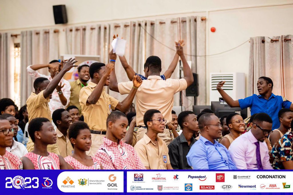 TheDzolalian's tweet photo. End of Round 4:

Keta SHTS: 38pts
Tamale SHS: 32pts
St. Augustine’s College: 29pts 

#NSMQ2023 #NSMQ30 #NSMQQuarters #Primetime https://t.co/8mwbcPEwoy