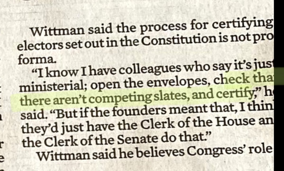 Wittman is a coward tweet media