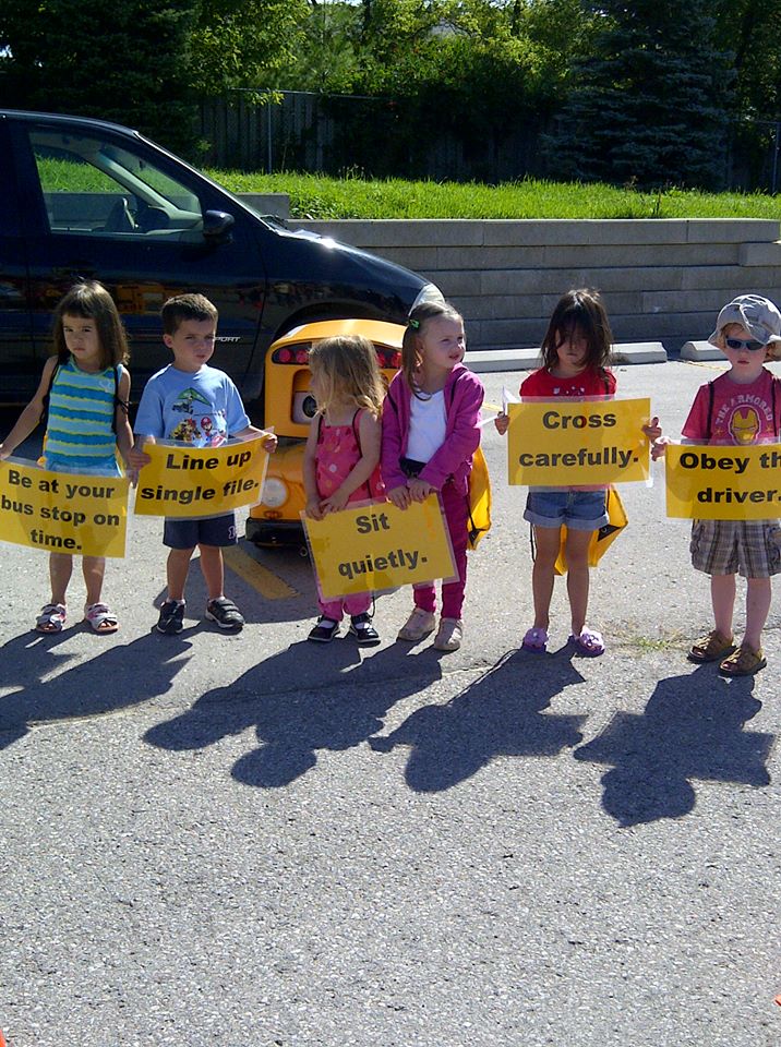 School Bus Safety Week is important to everyone that shares the roadway. Here are some School Bus Rules from the ones that know best! 
Reminder - tomorrow is Bus Driver Appreciation Day! Find a unique way to thank your School Bus Driver and tag <a href="/STSWR/">STSWR</a> 🚍