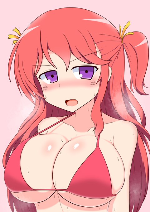 #最近フォローした方は知らない過去絵を晒す 
一時期芦屋ばっかり描いてた時がある
今なら1.5～2倍ぐらいおっぱい盛ってる 