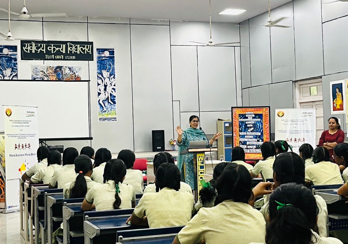 Delhi Commission For Protection of Child Rights tweet media