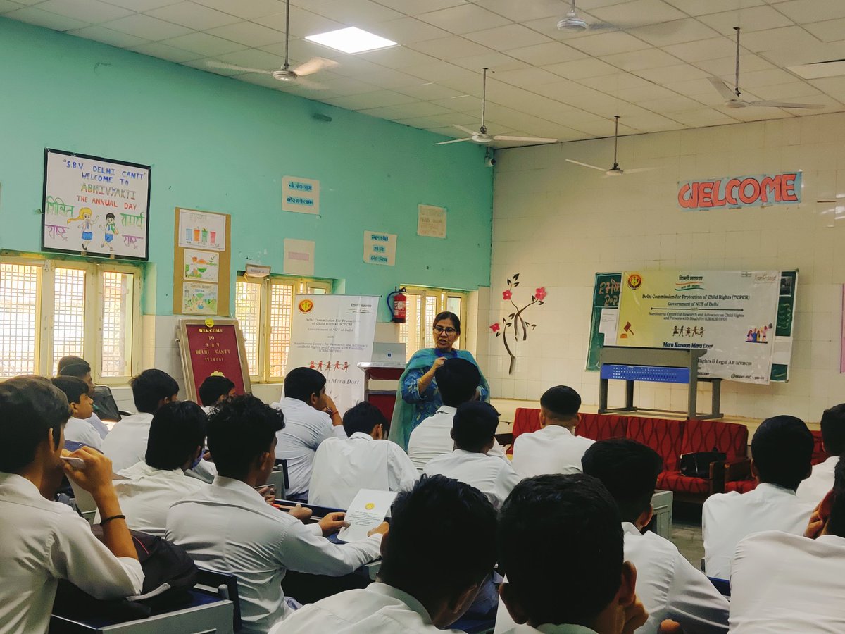 Delhi Commission For Protection of Child Rights tweet media