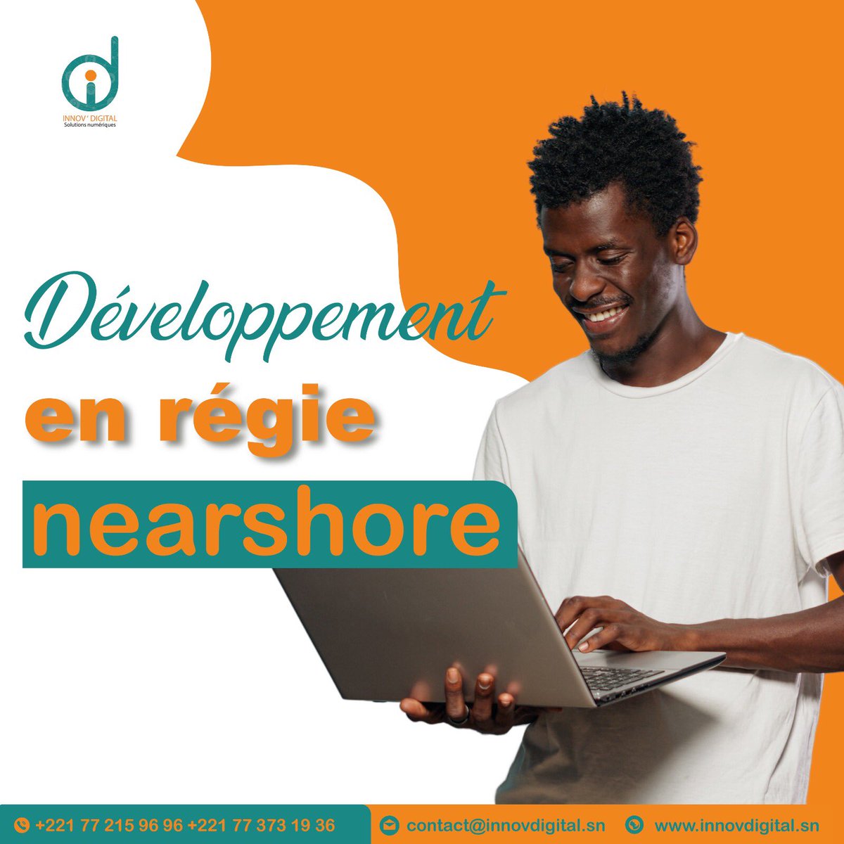 innov_digital's tweet photo. C’est une  prestation de services informatiques où une entreprise externalise une partie de son développement logiciel à un prestataire situé dans un pays proche géographiquement.

Ils nous ont fait confiance : Woluma, proxalys, adepem, Ipam

Rejoignez nous !

#InnovdigitalSn https://t.co/aJ0TVpTZaZ