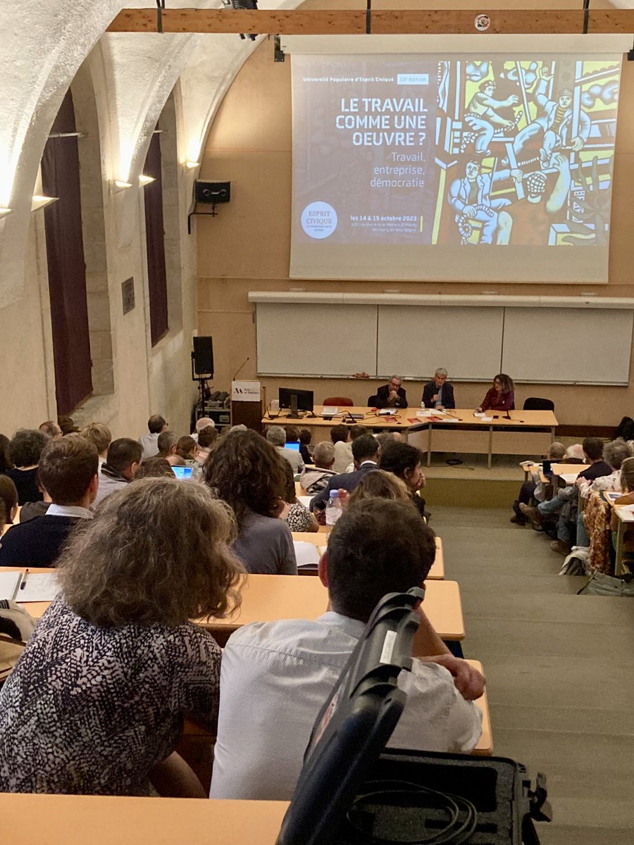 Esprit Civique (@espritcivique) on Twitter photo Nos 10 ans - retour en images
☝️session:
Retour sur le cycle des <a href="/CBernardins/">Collège des Bernardins</a> l’entreprise acteur politique au XXIeme siècle
Enseignements et limites
Avec Olivier Favereau, animé par <a href="/MaudVincent1981/">Maud Vincent</a> et Philippe Segretain Nos 10 ans - retour en images
☝️session:
Retour sur le cycle des <a href="/CBernardins/">Collège des Bernardins</a> l’entreprise acteur politique au XXIeme siècle
Enseignements et limites
Avec Olivier Favereau, animé par <a href="/MaudVincent1981/">Maud Vincent</a> et Philippe Segretain