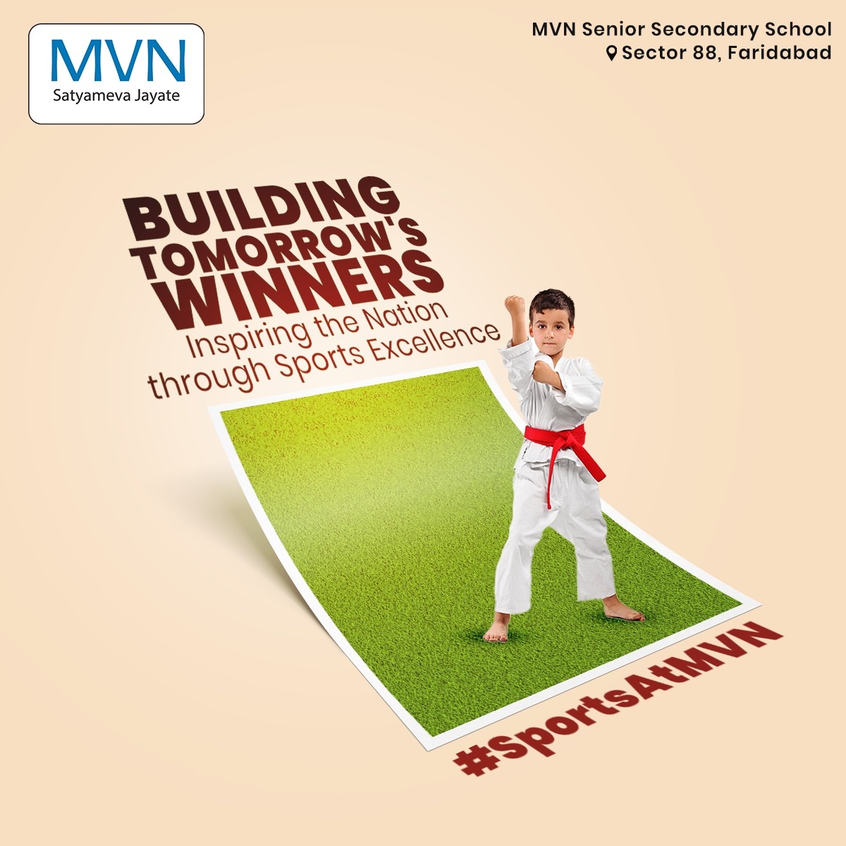 MVNEDU's tweet photo. ✅Rigorous training
✅Character development, and ✅National recognition in Table Tennis, Gymnastics, Judo, Kickboxing, and more. 

#ModernVidyaNiketanSchool #MVNSchool #MVN88 #DiscoverMVN #CBSESchool #Education #India #Sports https://t.co/KN5SwcnyxX