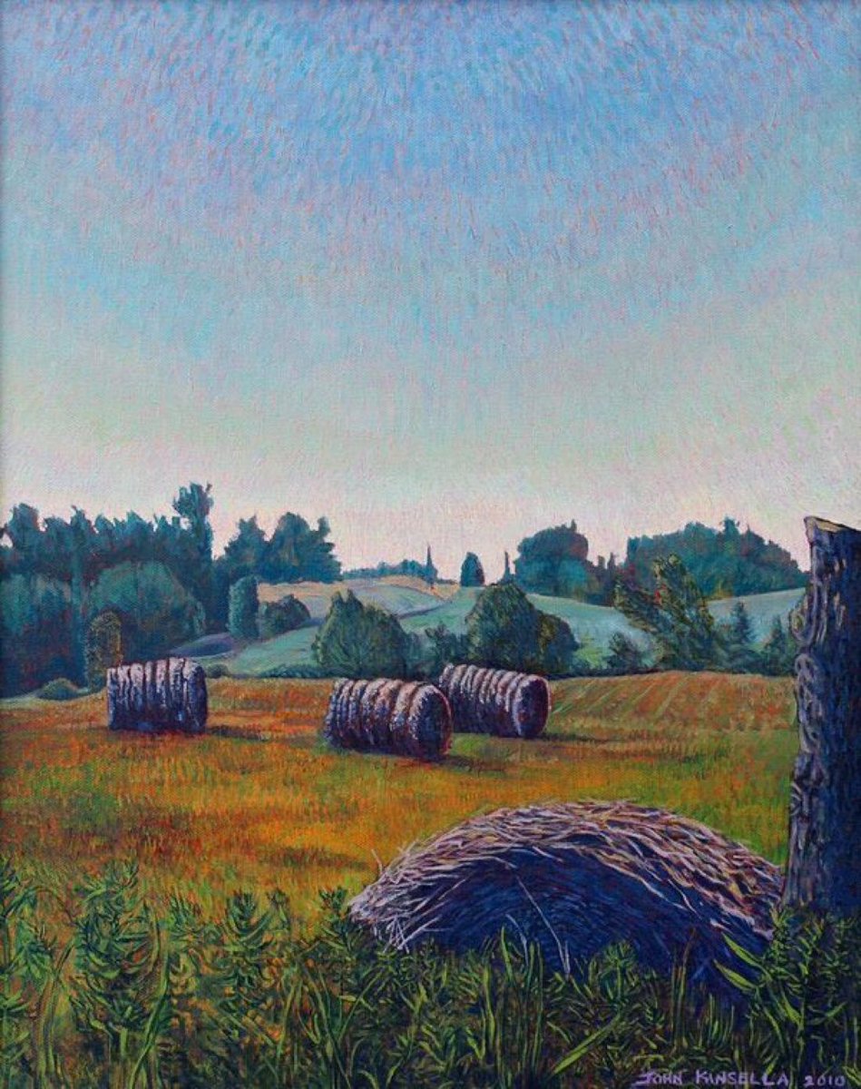 johnkinsella52's tweet photo. Hay Bales, Sharbot Lake 2010
Oil on canvas 
20 x 16 inches 
#art #artlovers #oilpainting #painting 
#haybales #harvest23 #rurallife https://t.co/afUg1QMn8y
