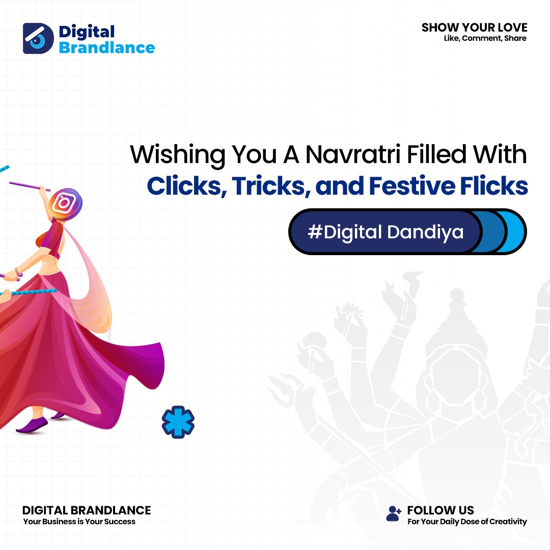 let's your Brand Twirl in the digital spotlight!
Wishing you a Navaratri Filled with clicks, tricks and festive flicks.
#digitalbrandlance #digitalmarketingagency #digitalmarketing #bestdigitalmarketingagencyinhyderabad #googleadexpert #socialmediaexperts #navaratri #digital