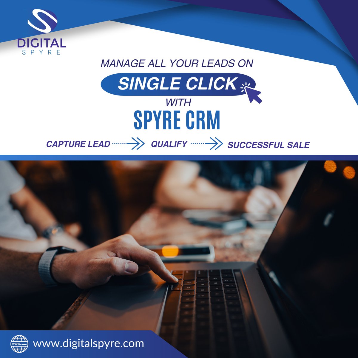 digitalspyre's tweet photo. Simplify your lead management with Spyre CRM! Gather leads effortlessly from social media, WhatsApp, and your website. No more scattered leads, just easy centralization. 📲👥
.
Visit Now:🌐https://t.co/Nt0sMIZdho
.
#SpyreCRM #PetrolDieselPrice https://t.co/2ZR52xNP4c