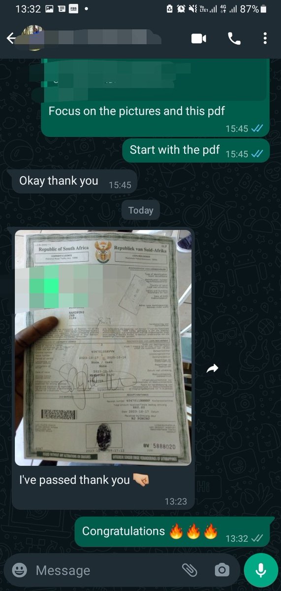 don_maboya's tweet photo. Whatsapp 073 923 9884 now to secure the latest learners license study material. Ace your exam with Confidence. Guaranteed pass! #Takealot #Cassper #Shoprite #SenzoMeyiwaTrial #KingMisuZulu #GogoMaweni #FNBVirtualCard #Midrand #Julius #HaveFaith #MaMzobe #JadaPinkettSmith https://t.co/gBi5wIAoys