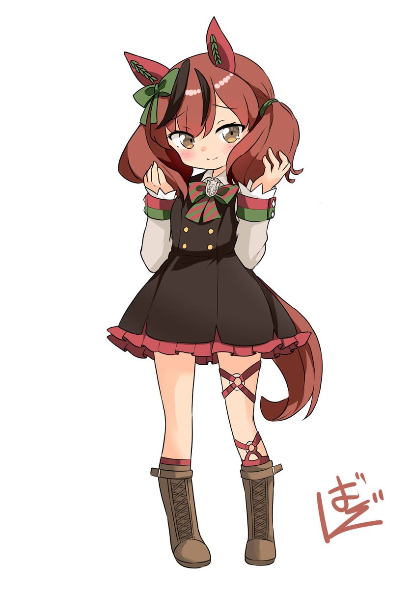 ウマ娘「スケブ納品させていただきました!! リクエスト本当にありがとうございました!!!」|ばぐえ、のイラスト